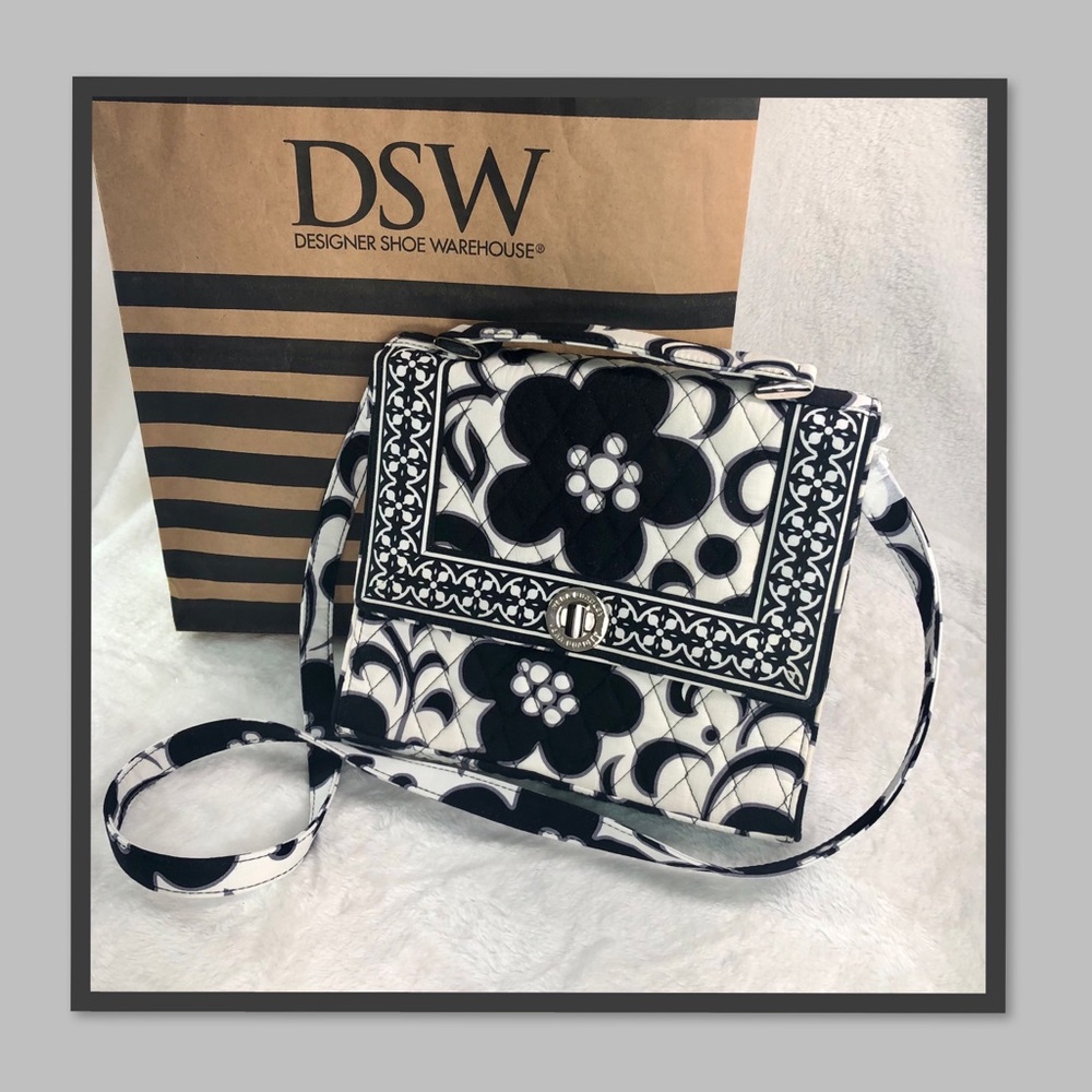 VERA BRADLEY NIGHT AND DAY JULIA HANDBAG PURSE